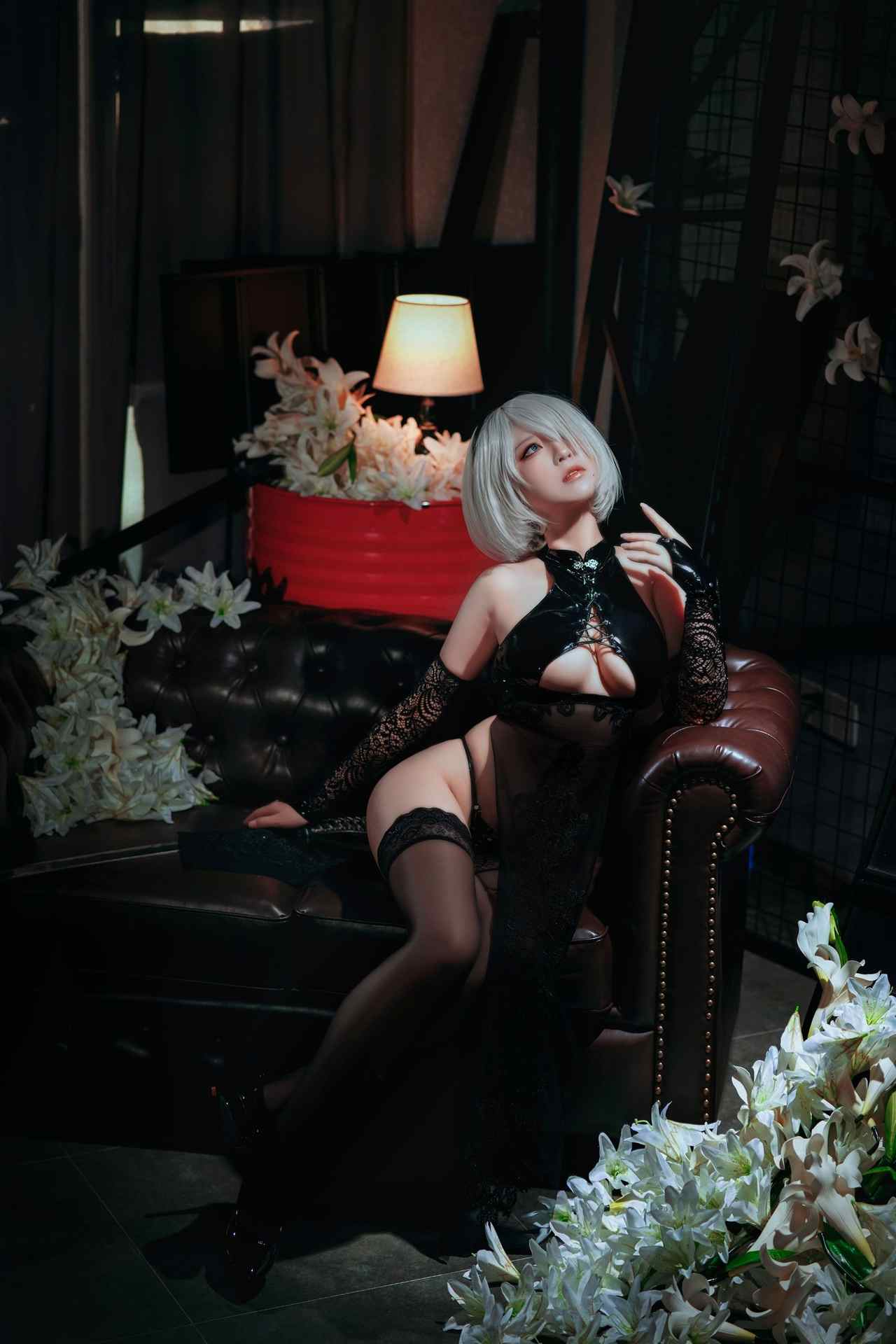 NO.018半半子2B靡烟旗袍引领视觉盛宴【37P】-可宝主